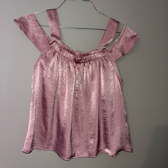 NEW WITH TAGS Everly Double-Strapped Pink Tank Top Medium - Picture 2 of 5